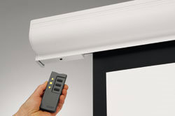 Da-Lite 89750W 69" x 92" Designer Contour Electrol® Matte White Screen with Infrared Remote 89750W