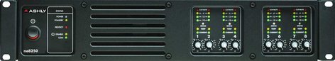 Ashly ne8250pe 8 Channel Network Power Amplifier with 250W per Channel @ 4 Ohms and Protea DSP NE8250PE