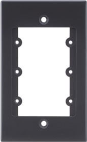 Kramer FRAME-1G/US(G) Frame For Wall Plate Inserts, 1 Gang