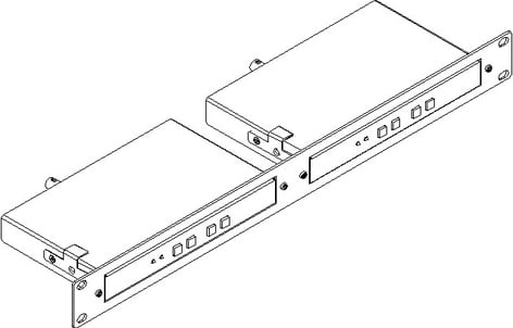 Kramer RK-T2B 19" Rack Adapter