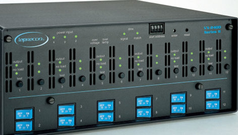 Leprecon VX2400ULX/WP VX Series 12-Channel Dimmer Pack (with ULX Load Panel Option) VX2400ULX/WP