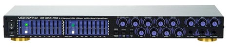 VocoPro DA1055-PRO Mixer Mic/EQ, Up to 6 Mics DA-1055-PRO