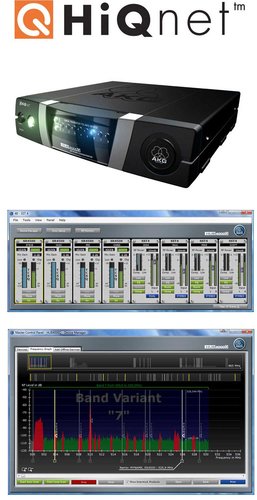AKG HUB4000Q HiQ Net Ethernet Interface, Supports AKG SST 4 (IVM 4) and SR 4000/4500 (WMS 4000/4500) HUB4000Q