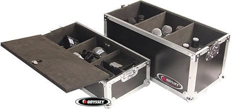 Odyssey FZMIC18 Flight Zone ATA Professional Microphone Case (Holds up to 18 Mics) FZMIC18