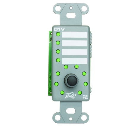 Peavey D1V Encoder Rotary Programmable Control Panel (for use with Digitool™ MX and PZS™ Series Products) D1V