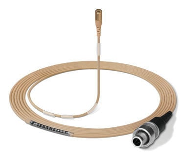 Sennheiser MKE1-4-3 Lavalier Microphone with 3-pin Lemo, Beige MKE1-4-3