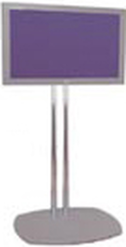 Premier Mounts PSD-TS60 Chrome Dual-Post Flatscreen Floor Stand PSD-TS60