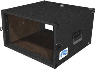 Grundorf Corp MLD-06 6 RU Mighty Light™ Portable Deep Amp Rack MLD-06