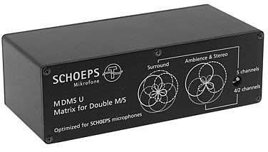 Schoeps MDMSU-MATRIX XLR7-SLR3, Passive Matrix to 5.0 Surround MDMSU-MATRIX