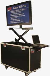 Gator Cases G-TOUR-LCDLIFT-65 ATA Road Case (for LCD & Plasma Screens) G-TOUR-LCDLIFT-65