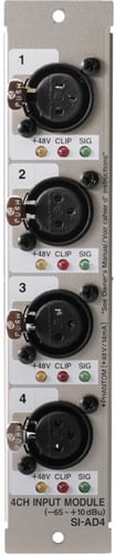 Roland System Group SIAD4 Analog Input Card 4-Ch. XLR In SIAD4