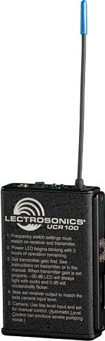 Lectrosonics UCR100 Mini Analog Belt-Pack Microphone Receiver UCR100