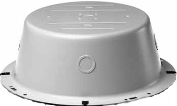 Lowell 8XD4-P Recessed Back Box For 8" Speaker, Steel