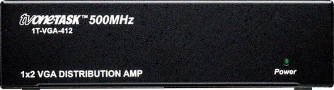 TV One 1T-VGA-412 Distribution Amp Analog 1x2 RGB/YPbPr DA 1T-VGA-412