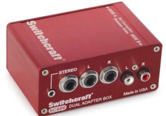 Switchcraft SC600 600 Series Dual Adapter Box