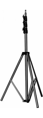 Manfrotto 368B Basic Light Stand With 5/8" Stud And 015 Top, 11', Black