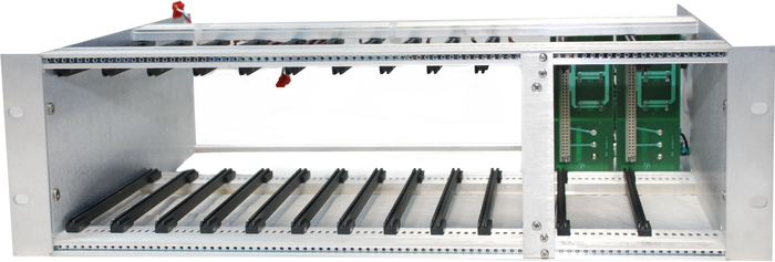 Audio Technologies RM100 Rack Frame For System 10K, Holds 10 Modules And 2 PS100 Units, Sold Separately