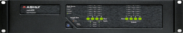 Ashly ne4400 4x4 Network Protea DSP Processor