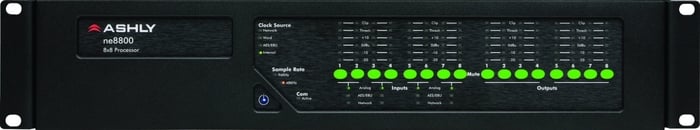 Ashly ne8800 8x8 Network Audio Processor NE8800