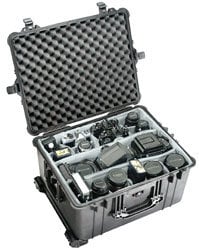 Pelican Cases 1620 Protector Case 21.5"x16.4"x12.5" Protector Case With Wheels, Desert Tan
