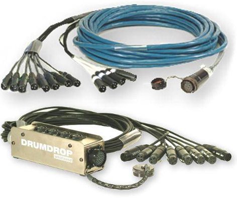 Whirlwind DRUMDROPKITF-50 50 ft Drumdrop with Box, Disconnect DRUMDROPKITF-50