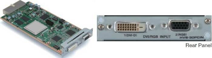 FOR-A Corporation HVS-30PCIN PC (DVI/VGA) Input Card For HVS-300HS