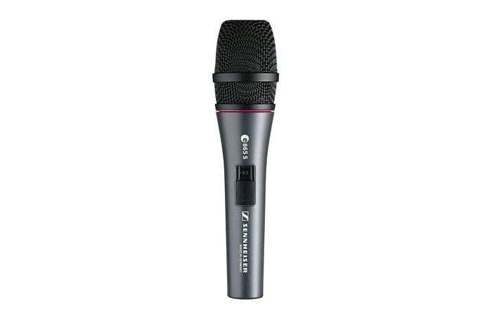Sennheiser e 865-S evolution Series Handheld Supercardioid Condenser Vocal Microphone with Switch E865S