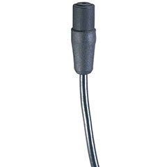 Audio-Technica AT899CT5 Subminiature Lavalier Microphone, Omnidirectional, Black, No Power Module, 55" Cable Terminated with TA5F Connector for ATW-U101 and Lectrosonics Wireless Systems AT899CT5