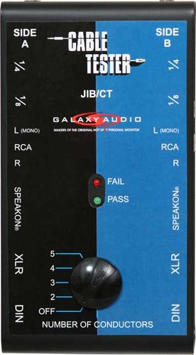 Galaxy Audio JIB/CT Cable Tester JIB/CT
