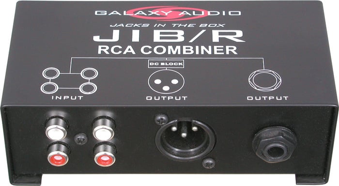 Galaxy Audio JIB/R Combiner (2x Stereo to 1 Mono) JIB/R
