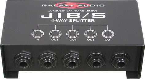 Galaxy Audio JIBS 1 To 4 1/4" TRS Splitter