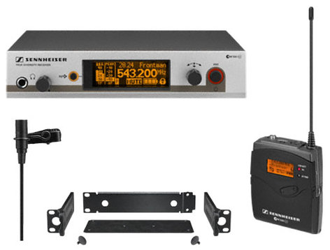 Sennheiser EW 312 G3 Wireless Bodypack Microphone System with ME2 Lavalier EW312-G3