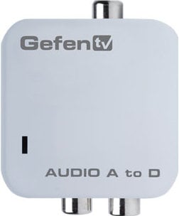 Gefen GTV Analog to Digital Audio Adapter Analog RCA L/R To Digital S/PDIF Audio Adapter