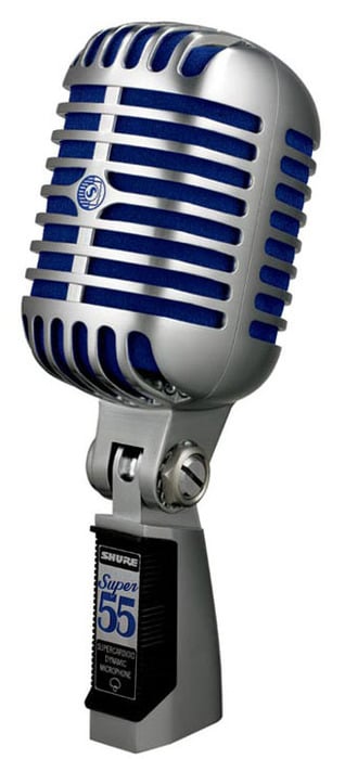 Shure SUPER-55 Deluxe Vocal Dynamic Microphone SUPER-55