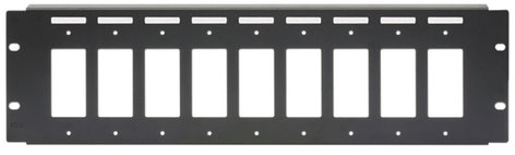 Radio Design Labs RM-D9 3RU Rack Panel Mount for 9 Decora Models RM-D9