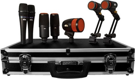 Heil Sound HDK-7 7-Piece Drum Microphones Kit (2x PR 22, 2x PR 28, 2x PR 30B, 1x PR 48)