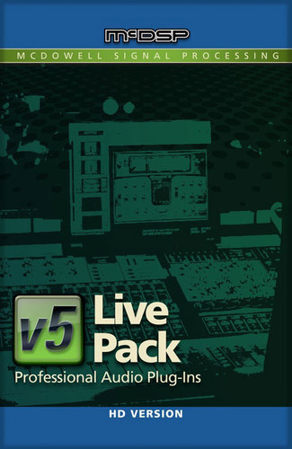 McDSP Live Pack HD Live Sound Venue Plug-in Bundle LIVE-PACK-HD