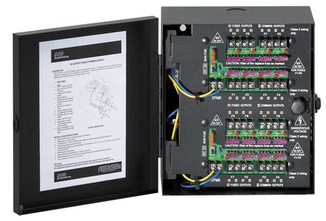 Computar/Ganz PS-821A 8-Output 24VAC PS Series Power Supply PS-821A