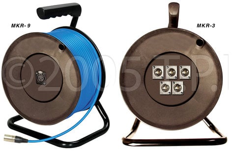TecNec MKR-2 Jackreel Deluxe 3 Channel BNC/Coax MKR-2