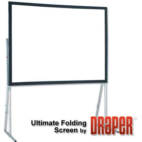 Draper Shade and Screen 241076 Ultimate Folding Projection Screen, 9' x 12', NTSC Format (4:3) 241076