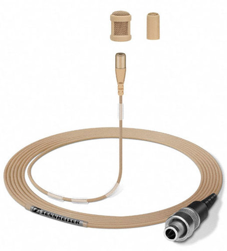 Sennheiser MKE1 ew 3 Omnidirectional Lavalier Microphone in Beige for ew Series Wireless Systems MKE1-EW-3