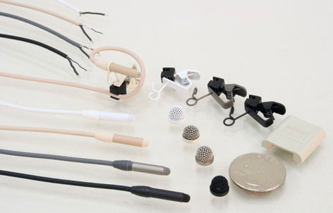 Sanken COS-11D-PT-RM/3.0 Lavalier Microphone With Reduced Sensitivity At -9dB And With Pigtails And 3m Cable