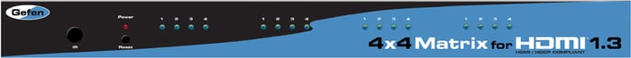 Gefen Inc EXT-HDMI1.3-444 4x4 HDMI 1.3 Matrix EXT-HDMI1.3-444