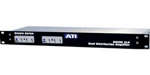 Audio Technologies DA206 Dual 1x3 Distribution Amplifier