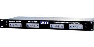 Audio Technologies DA412 Quad 1x3 Distribution Amplifier
