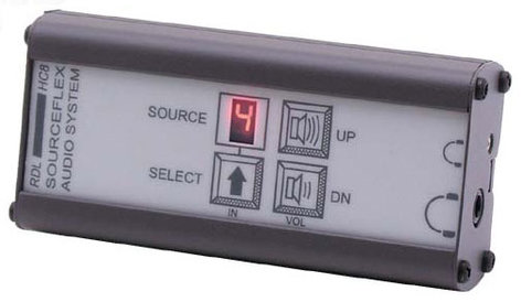 Radio Design Labs SAS-HC8 Headphone Amplifier with Source Selection, Control Station SAS-HC8