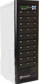 Microboards BD-PROV3-10 10-Drive CopyWriter Pro Blu-Ray Duplicator Tower With 500GB HDD