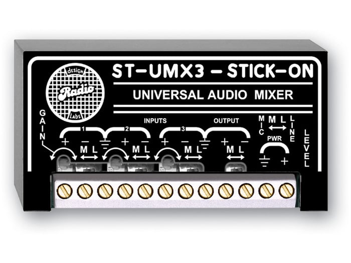 Radio Design Labs ST-UMX3 Universal Audio Mixer STUMX3
