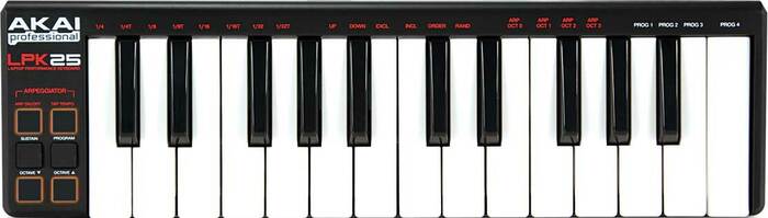 AKAI LPK25 Laptop Performance Keyboard LPK25