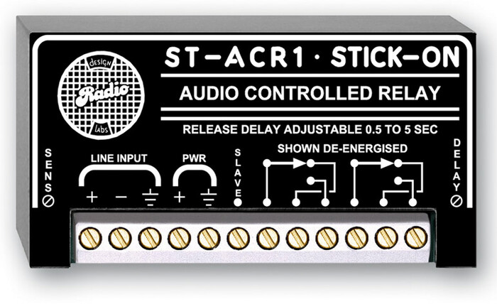 Radio Design Labs ST-ACR1 Line-Level Audio Controlled Relay STACR1